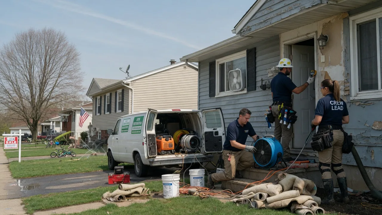 Flood Cleanup in Kinzers, PA near me